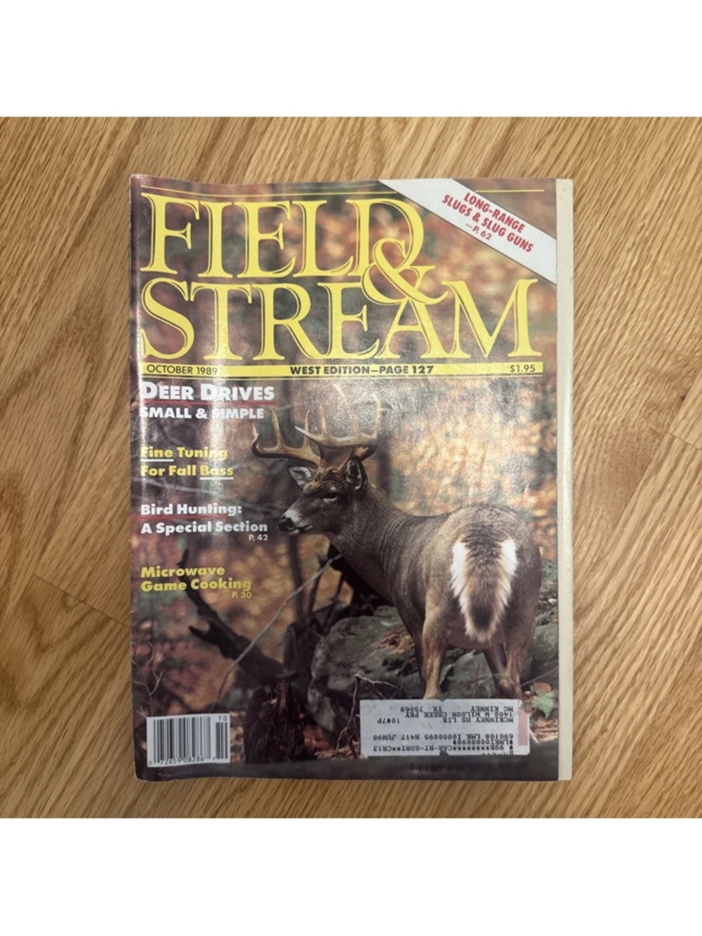 Field & Stream Magazine - Field & Stream August 1988 Vintage Issue Midwest